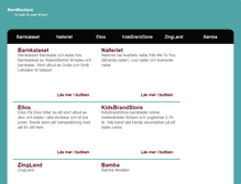 Tablet Screenshot of barnboutique.se
